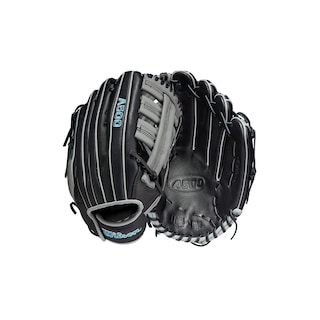 Foto 1 | Guante De Béisbol Wilson A500 Utility Youth 12.5 Pulgadas, Negro/gris/b - Venta Internacional.