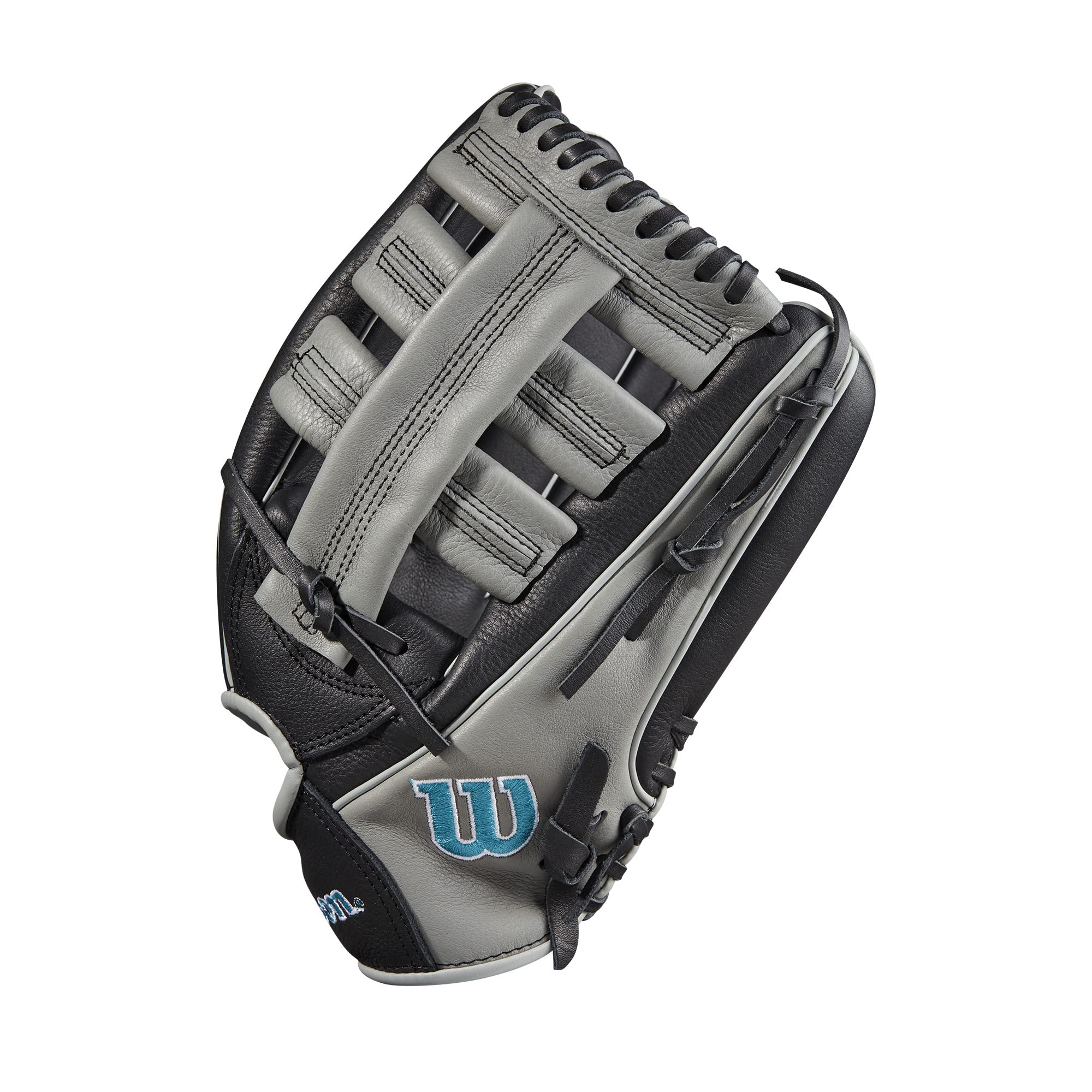 Foto 5 pulgar | Guante De Béisbol Wilson A500 Utility Youth 12.5 Pulgadas, Negro/gris/b - Venta Internacional.