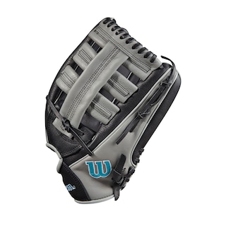 Foto 4 | Guante De Béisbol Wilson A500 Utility Youth 12.5 Pulgadas, Negro/gris/b - Venta Internacional.