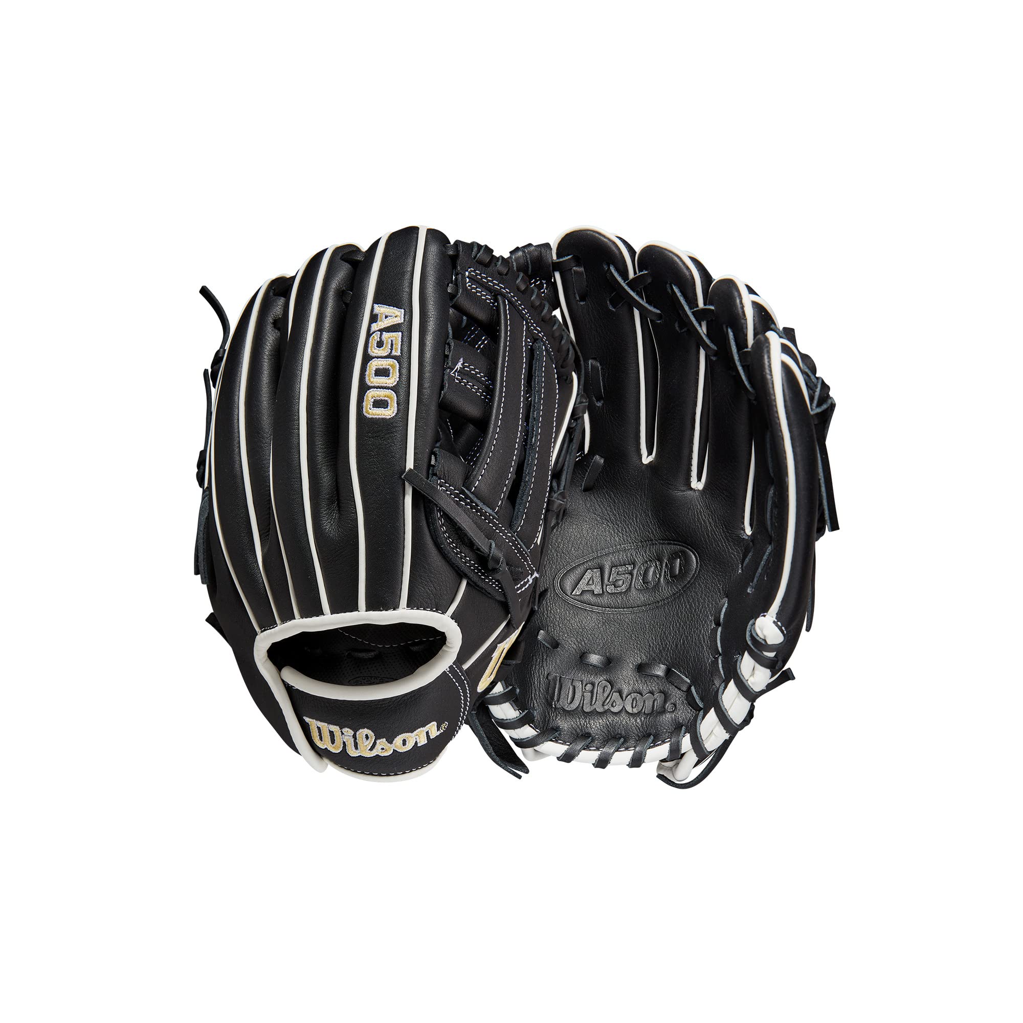 Foto 2 pulgar | Guante De Béisbol Wilson A500 Utility Youth 10.5», Negro/blanco - Venta Internacional.