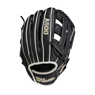 Foto 3 | Guante De Béisbol Wilson A500 Utility Youth 10.5», Negro/blanco - Venta Internacional.