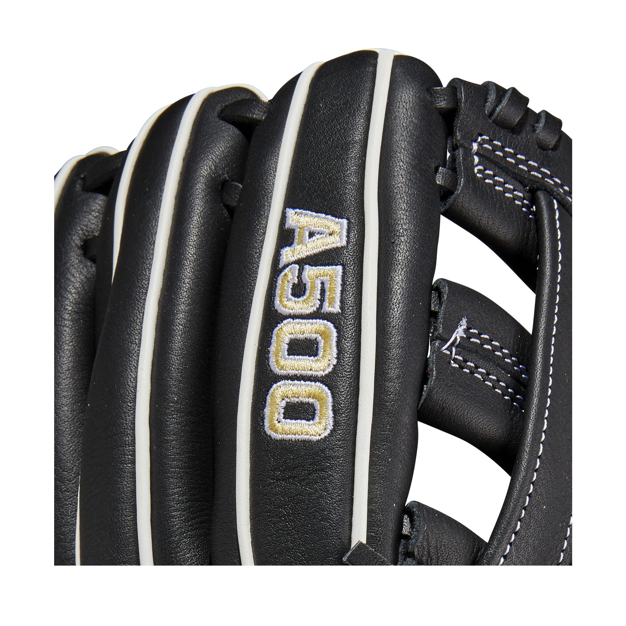 Foto 8 pulgar | Guante De Béisbol Wilson A500 Utility Youth 10.5», Negro/blanco - Venta Internacional.