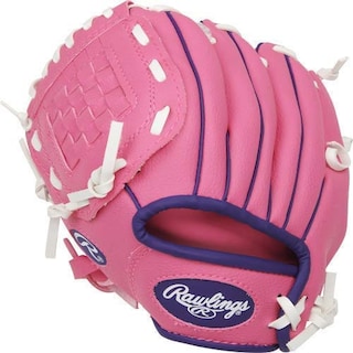 Foto 4 | Guante De Béisbol Rawlings Players Series T-ball Youth 9 Rosa - Venta Internacional.