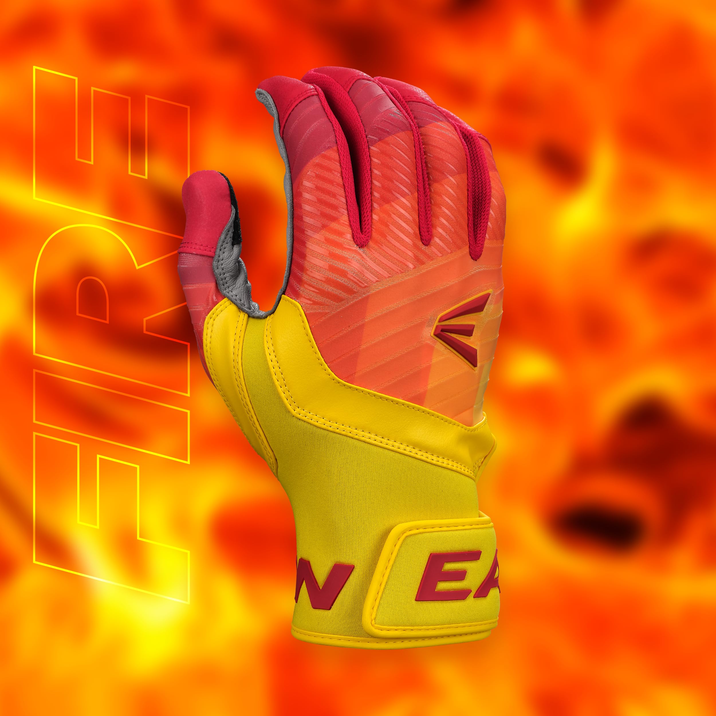 Foto 3 pulgar | Guantes De Bateo Easton Walk-off Ethos Youth Fire, Tamaño Grande - Venta Internacional.