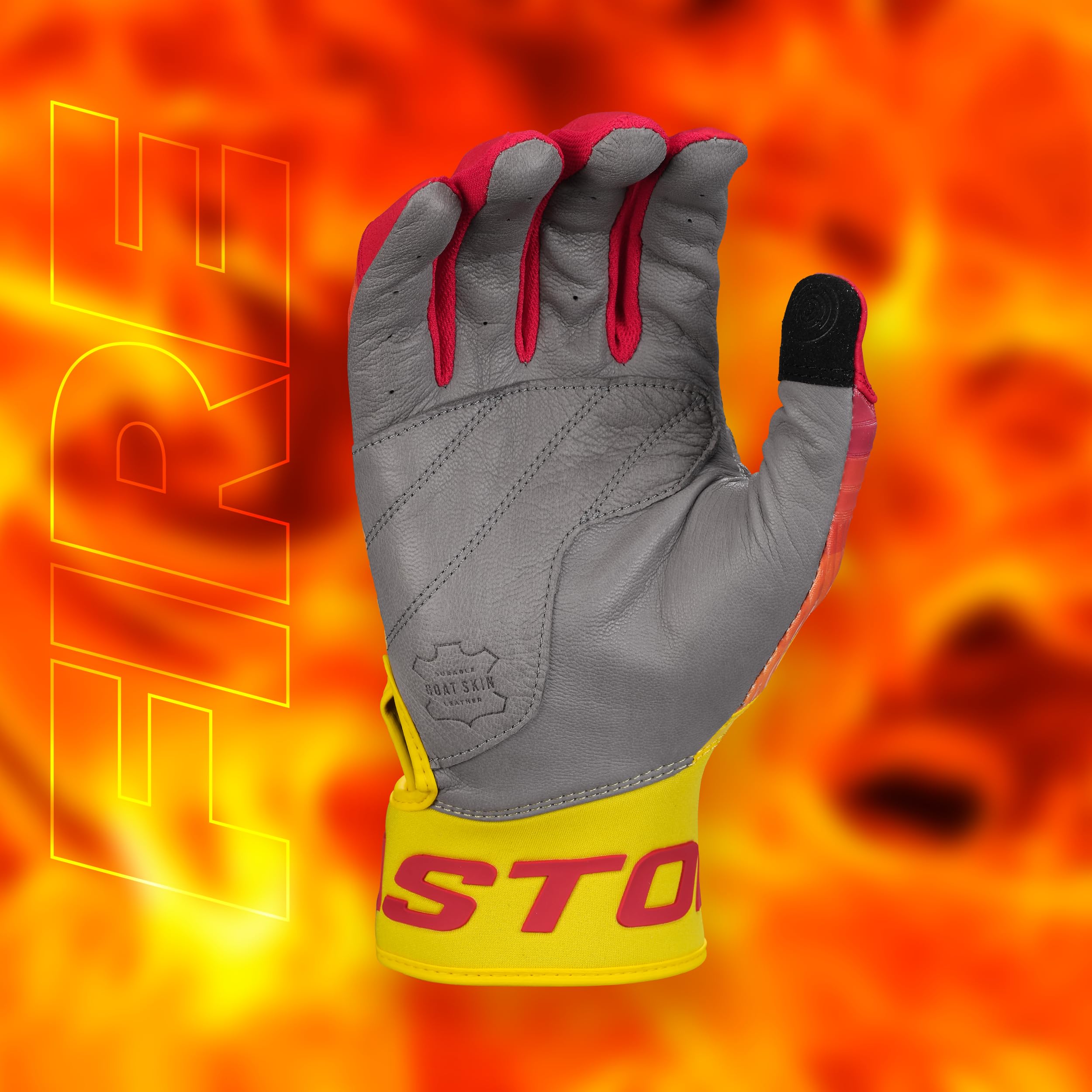 Foto 4 pulgar | Guantes De Bateo Easton Walk-off Ethos Youth Fire, Tamaño Grande - Venta Internacional.
