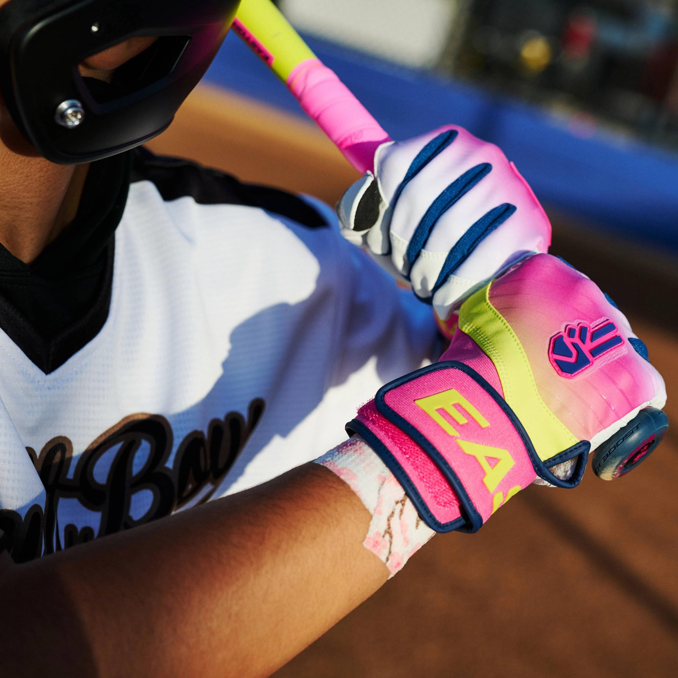 Foto 7 pulgar | Guantes De Bateo Easton Walk-off Ethos The Dub Youth Large - Venta Internacional.