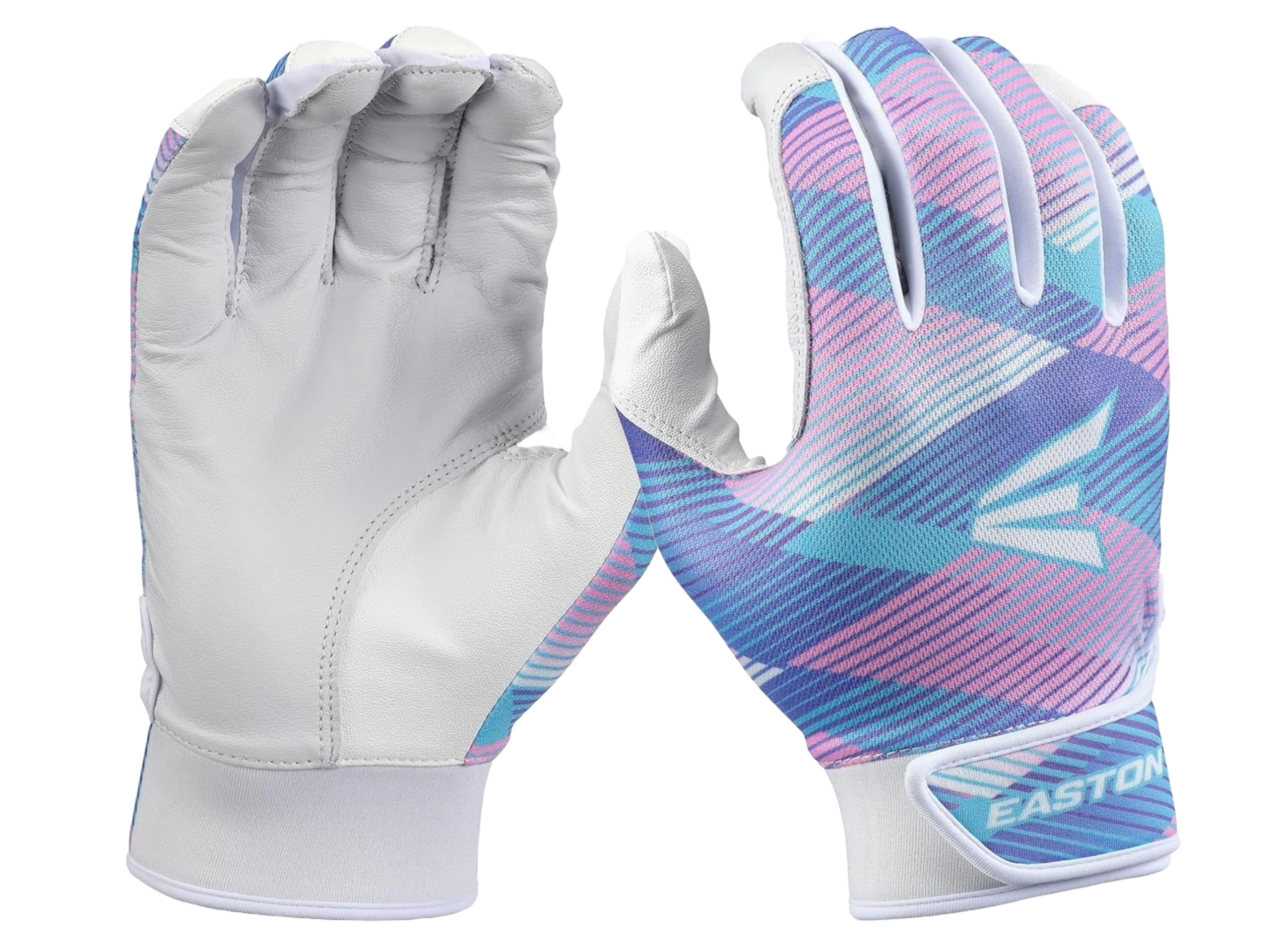Foto 1 | Guantes De Bateo Easton Moxie Para Jóvenes, Blanco/rosa, Talla S - Venta Internacional.