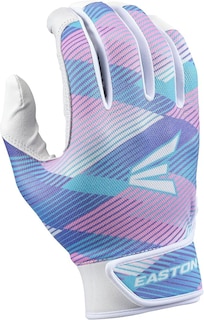 Foto 2 | Guantes De Bateo Easton Moxie Para Jóvenes, Blanco/rosa, Talla S - Venta Internacional.