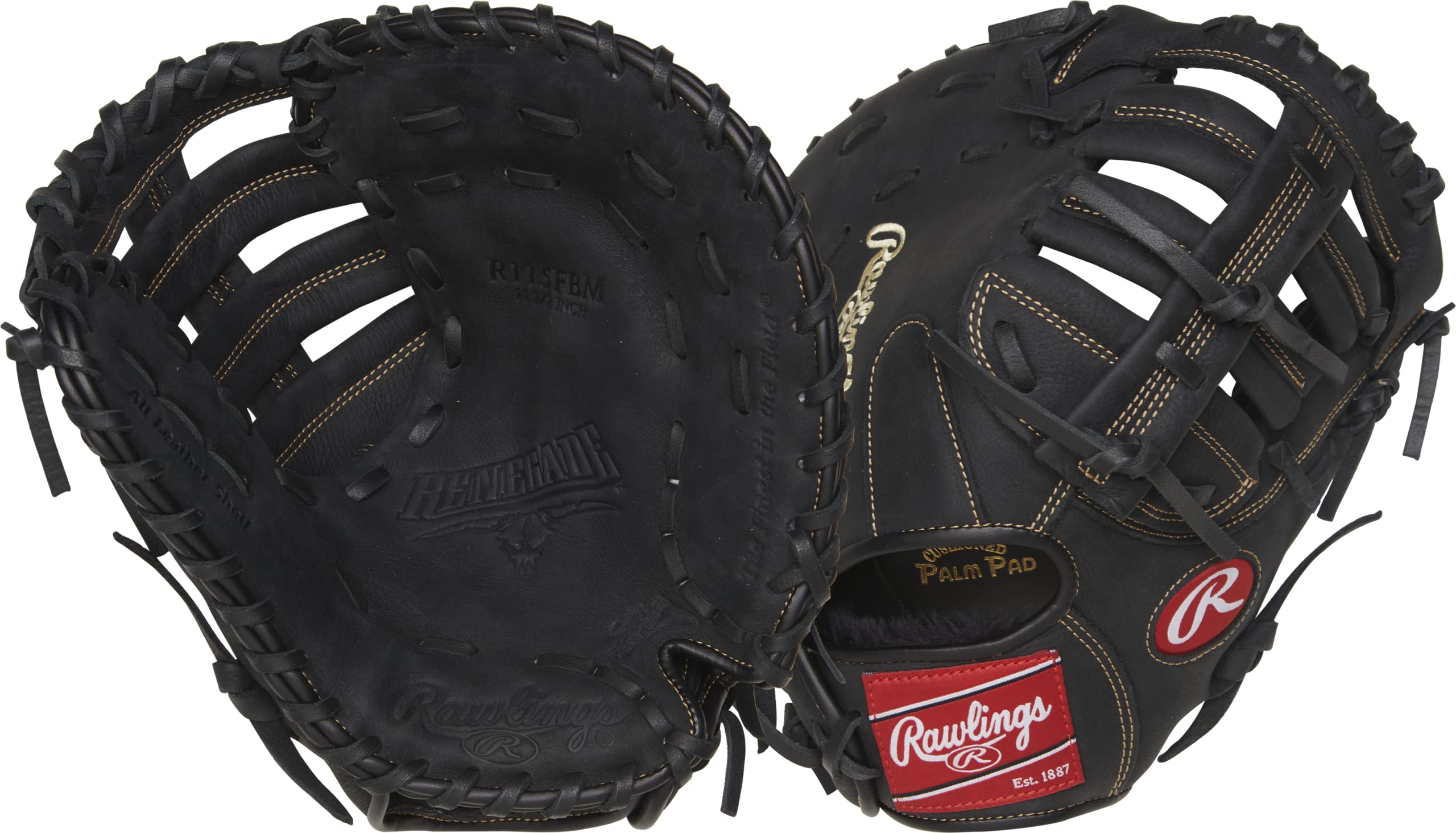 Foto 2 pulgar | Guante De Béisbol De Primera Base Rawlings Renegade De 11.5 Pulgadas Para Adultos - Venta Internacional.