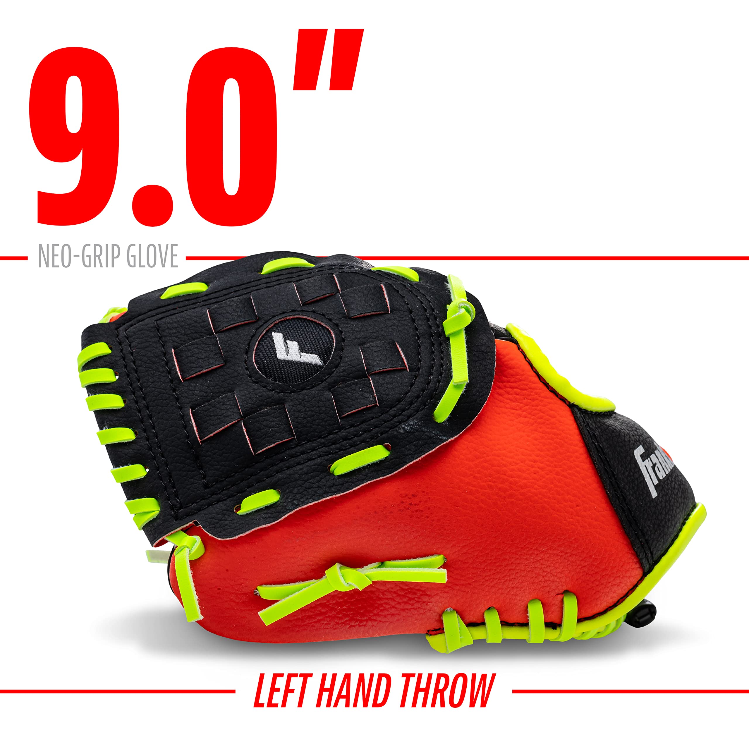 Foto 3 pulgar | Guante Teeball Franklin Sports Neo-grip De Piel Sintética 9.0 - Venta Internacional.