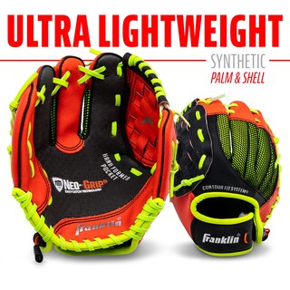 Foto 4 | Guante Teeball Franklin Sports Neo-grip De Piel Sintética 9.0 - Venta Internacional.