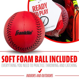 Foto 5 | Guante Teeball Franklin Sports Neo-grip De Piel Sintética 9.0 - Venta Internacional.