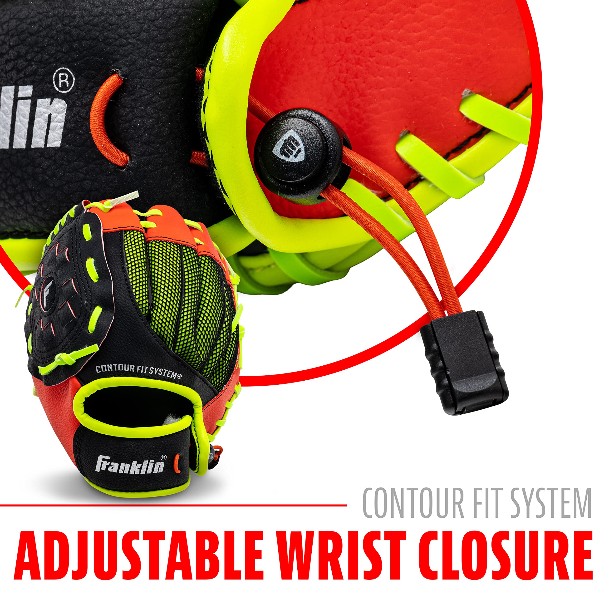 Foto 6 | Guante Teeball Franklin Sports Neo-grip De Piel Sintética 9.0 - Venta Internacional.