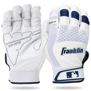Foto 1 | Guantes De Bateo Franklin Sports Shok-sorb X Baseball, Blancos - Venta Internacional.