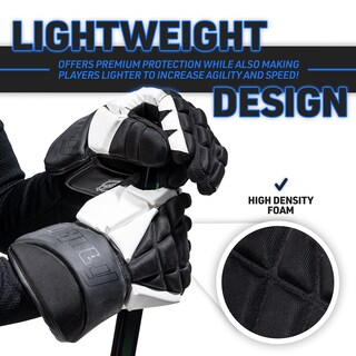 Foto 3 | Guantes De Hockey Callejero Franklin Sports Nhl Senior 12 Pulgadas - Venta Internacional.