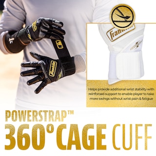 Foto 5 | Guantes De Bateo Franklin Sports Infinite Powerstrap Para Adultos - Venta Internacional.