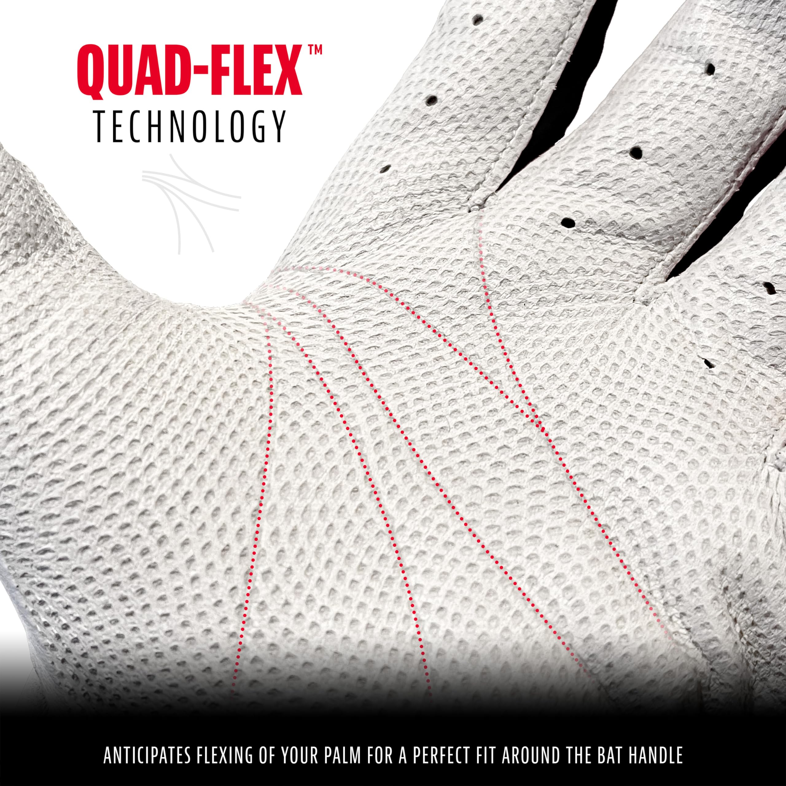 Foto 5 pulgar | Guantes De Bateo De Béisbol Franklin Sports Mlb Cfx Pro Black - Venta Internacional.