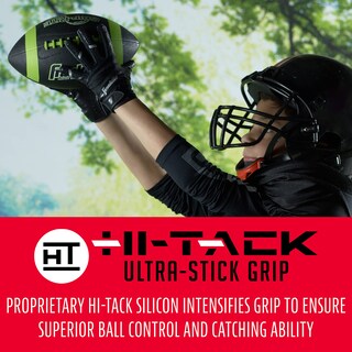 Foto 3 | Guantes De Receptor De Fútbol Franklin Sports Hi-tack Youth L - Venta Internacional.