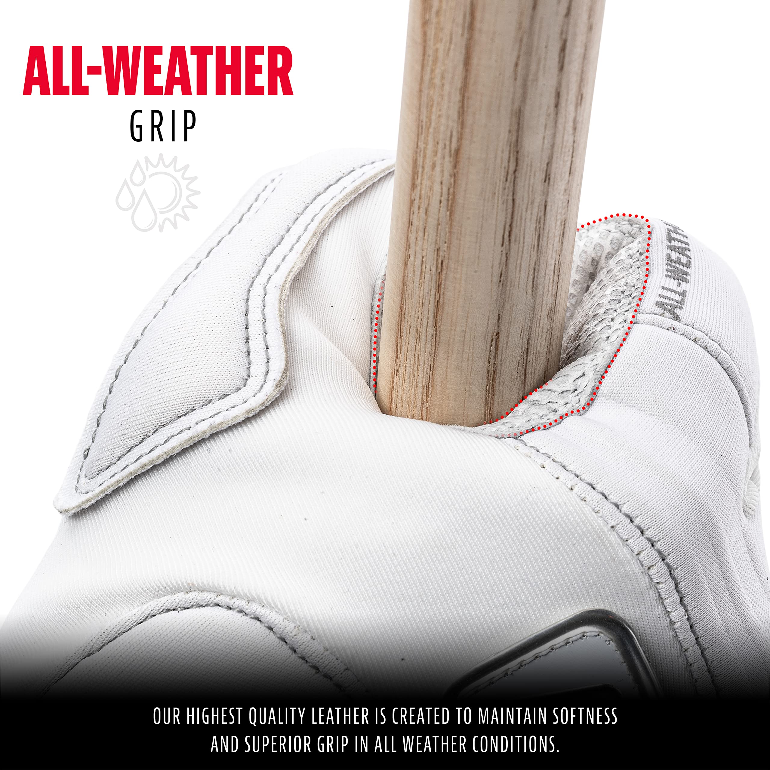 Foto 5 pulgar | Guante De Béisbol Franklin Sports Mlb A S Blanco/cromado - Venta Internacional.
