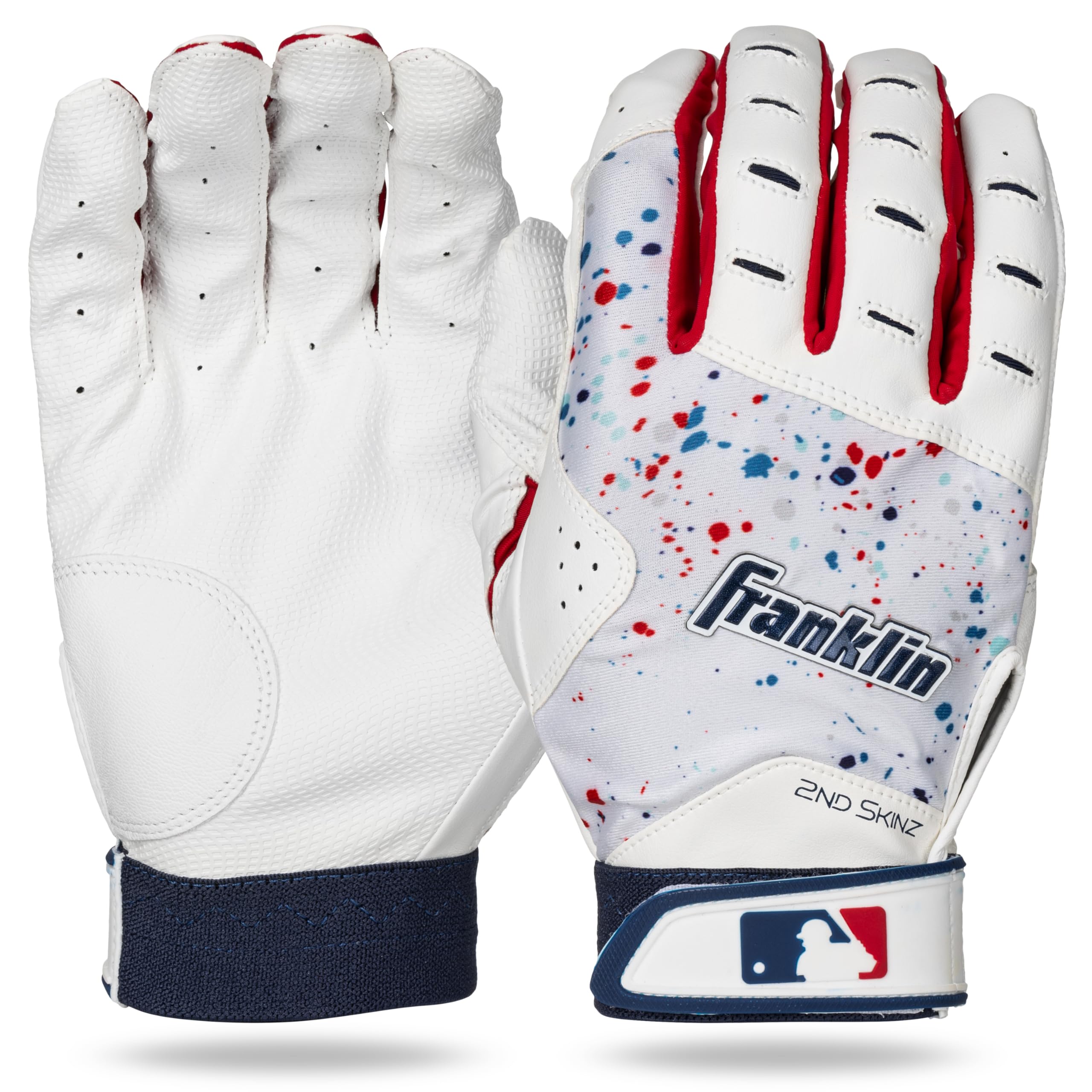 Foto 2 pulgar | Guantes De Bateo Franklin Sports 2nd Skinz Drip Para Adultos, Tamaño Mediano - Venta Internacional.