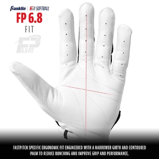 Foto 2 | Guantes De Bateo De Sóftbol Franklin Sports Cfx Fp Para Mujer L - Venta Internacional.