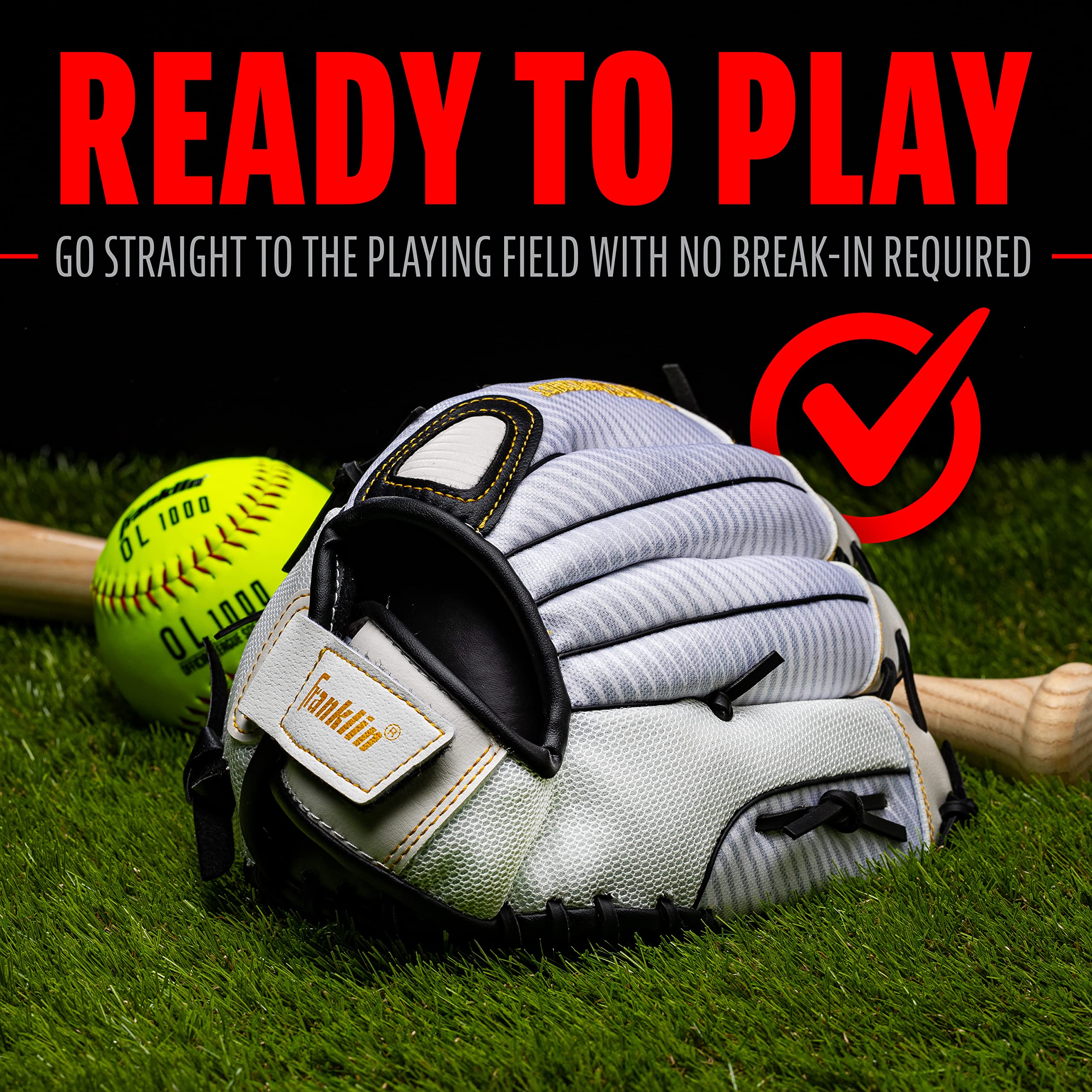 Foto 8 pulgar | Guante De Softball Franklin Sports Fastpitch Pro 13'' Para Mano Izquierda - Venta Internacional.
