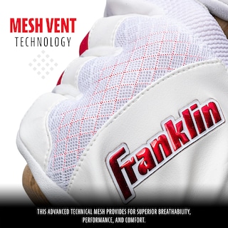 Foto 4 | Guantes De Bateo Franklin Sports Shok-sorb X Para Adultos, Grandes - Venta Internacional.