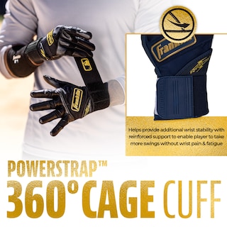 Foto 4 | Guantes De Bateo Franklin Sports Infinite Powerstrap Para Adultos - Venta Internacional.