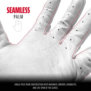 Foto 3 | Guantes De Bateo Franklin Sports Powerstrap, Color Blanco Cromado - Venta Internacional.
