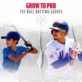 Foto 6 | Guantes De Bateo Franklin Sports Mlb Grow To Pro Kids, Color Rojo, Blanco Y Azul - Venta Internacional.