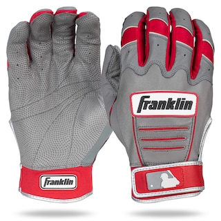 Foto 1 | Guantes De Bateo De Béisbol Franklin Sports Cfx Pro Gris/rojo - Venta Internacional.