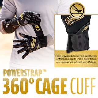 Foto 5 | Guantes De Bateo Franklin Sports Infinite Powerstrap Para Adultos - Venta Internacional.