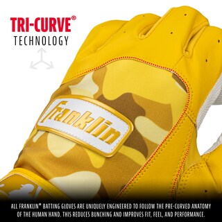 Foto 4 | Guantes De Bateo Franklin Sports Digitek Camo Mlb Para Adultos Pequeños - Venta Internacional.
