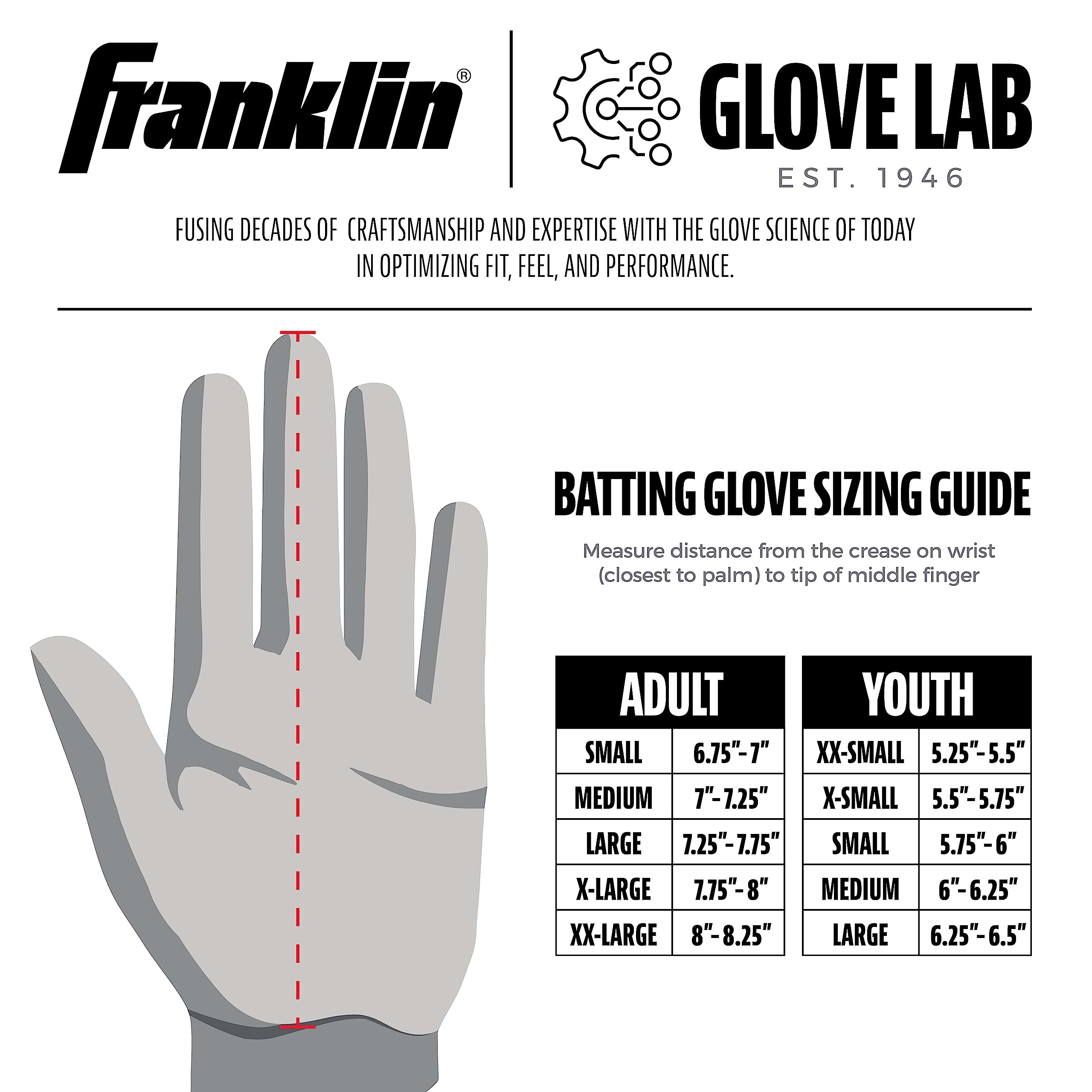Foto 5 | Guante De Bateo Franklin Sports Mlb Adult Neo Classic Ii - Venta Internacional.