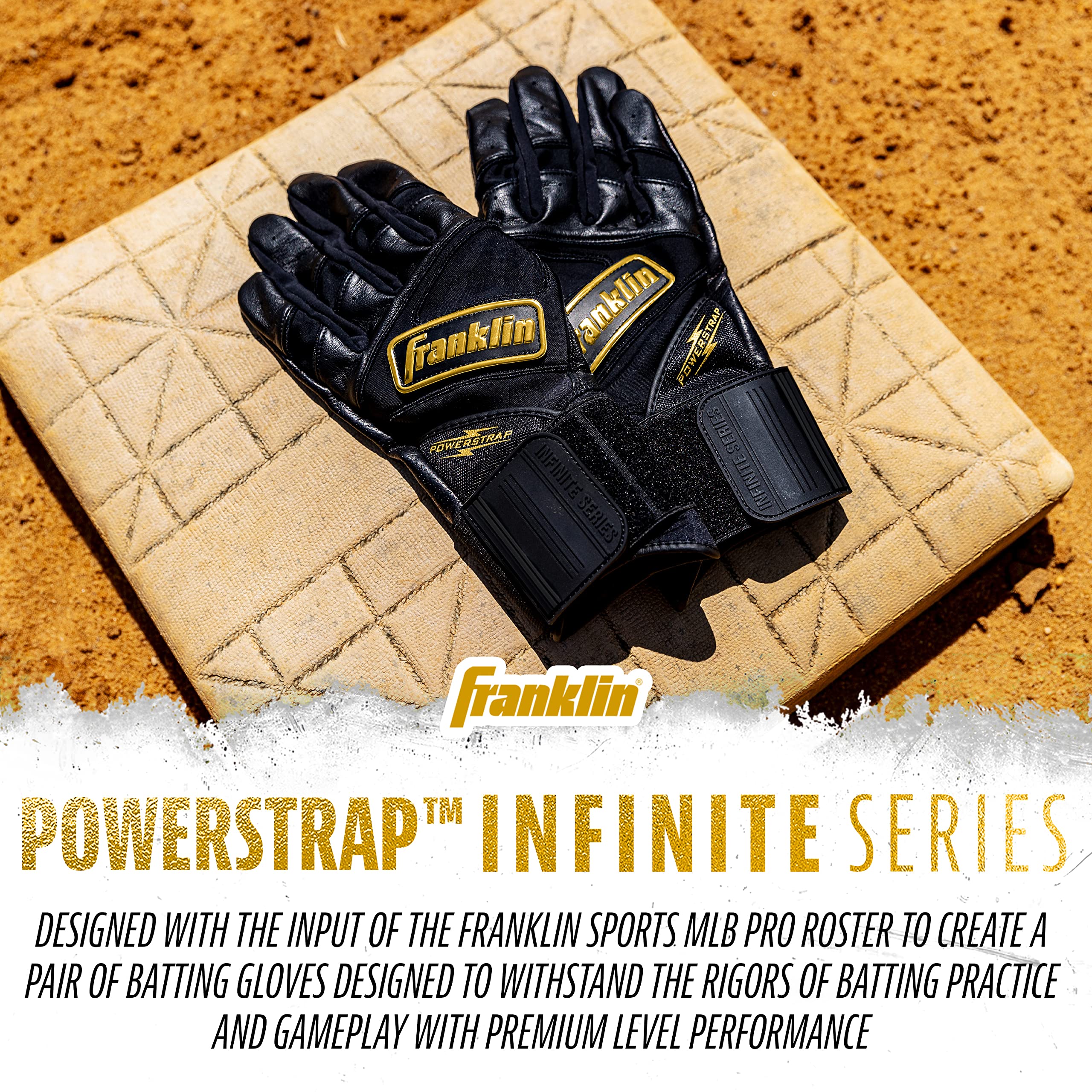 Foto 7 pulgar | Guantes De Bateo Franklin Sports Infinite Powerstrap Para Adultos Xxl - Venta Internacional.