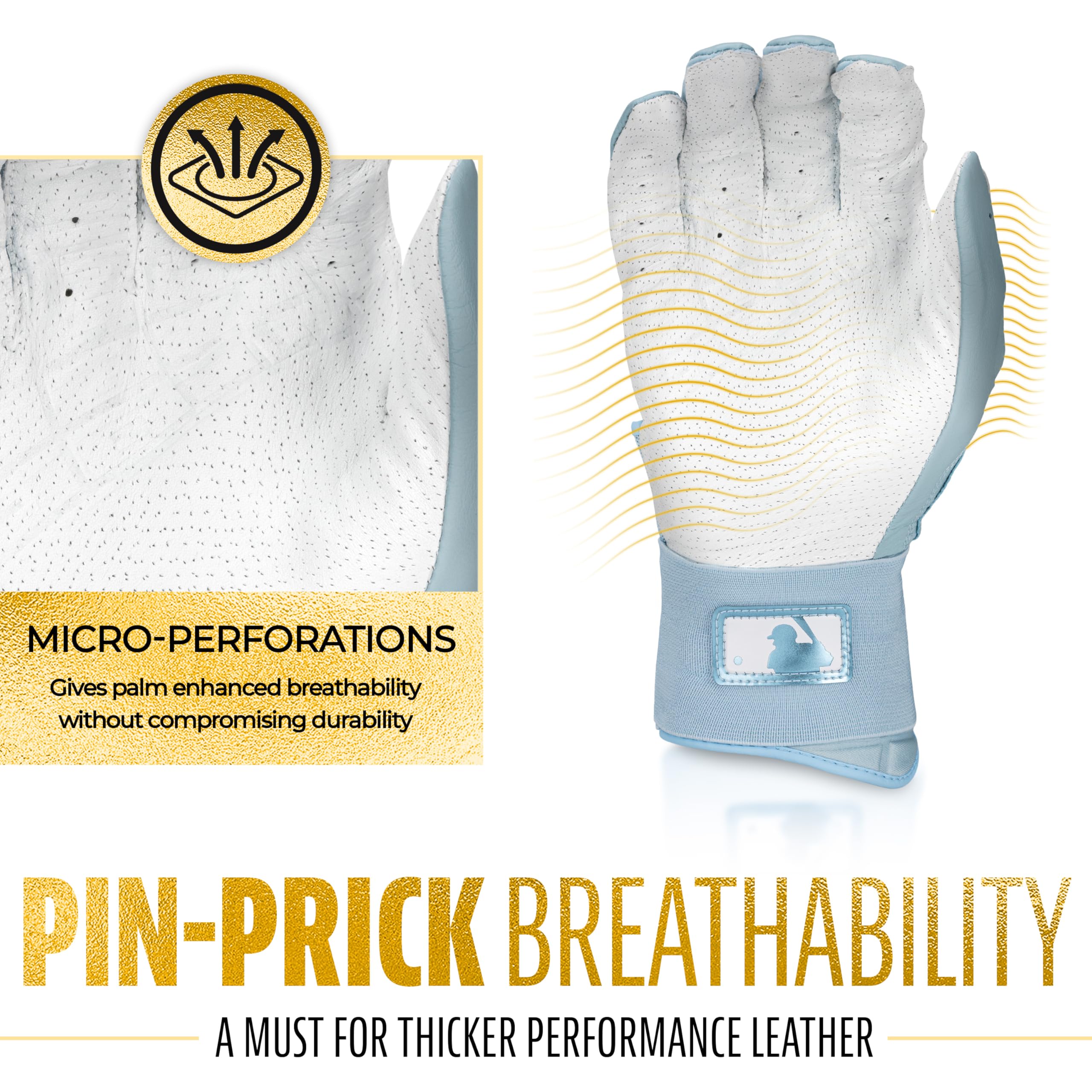 Foto 3 pulgar | Guantes De Bateo Franklin Sports Infinite Powerstrap Para Adultos - Venta Internacional.
