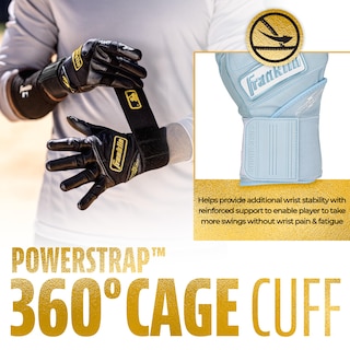 Foto 4 | Guantes De Bateo Franklin Sports Infinite Powerstrap Para Adultos - Venta Internacional.
