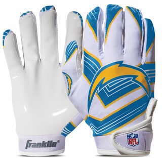 Foto 1 | Guantes De Receptor De Fútbol Franklin Sports Los Angeles Chargers - Venta Internacional.