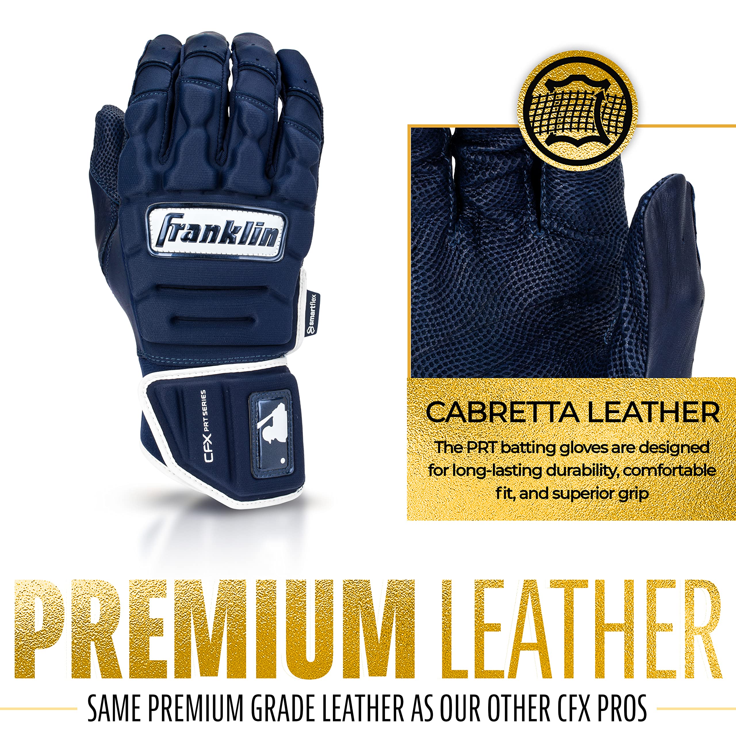 Foto 4 pulgar | Guantes De Bateo Franklin Sports Cfx Pro Prt Adult Xl Navy - Venta Internacional.