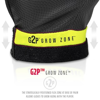 Foto 3 | Guantes De Bateo Franklin Sports Mlb Grow To Pro Kids, Color Blanco Y Negro - Venta Internacional.