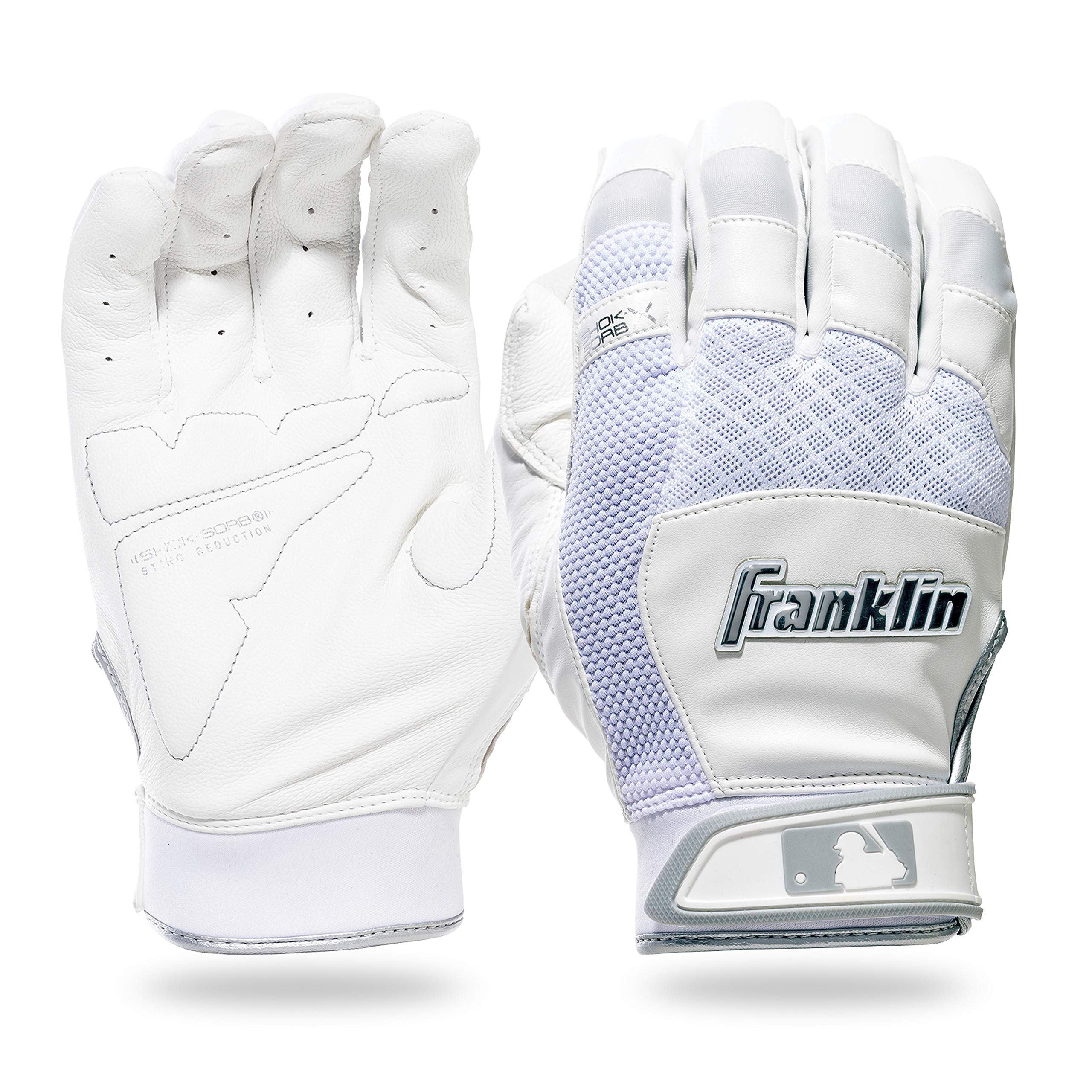 Foto 2 pulgar | Guantes De Bateo Franklin Sports Shok-sorb X Para Adultos, Tamaño Mediano - Venta Internacional.