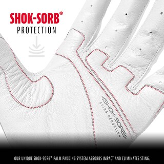 Foto 2 | Guantes De Bateo Franklin Sports Shok-sorb X Para Adultos, Tamaño Mediano - Venta Internacional.