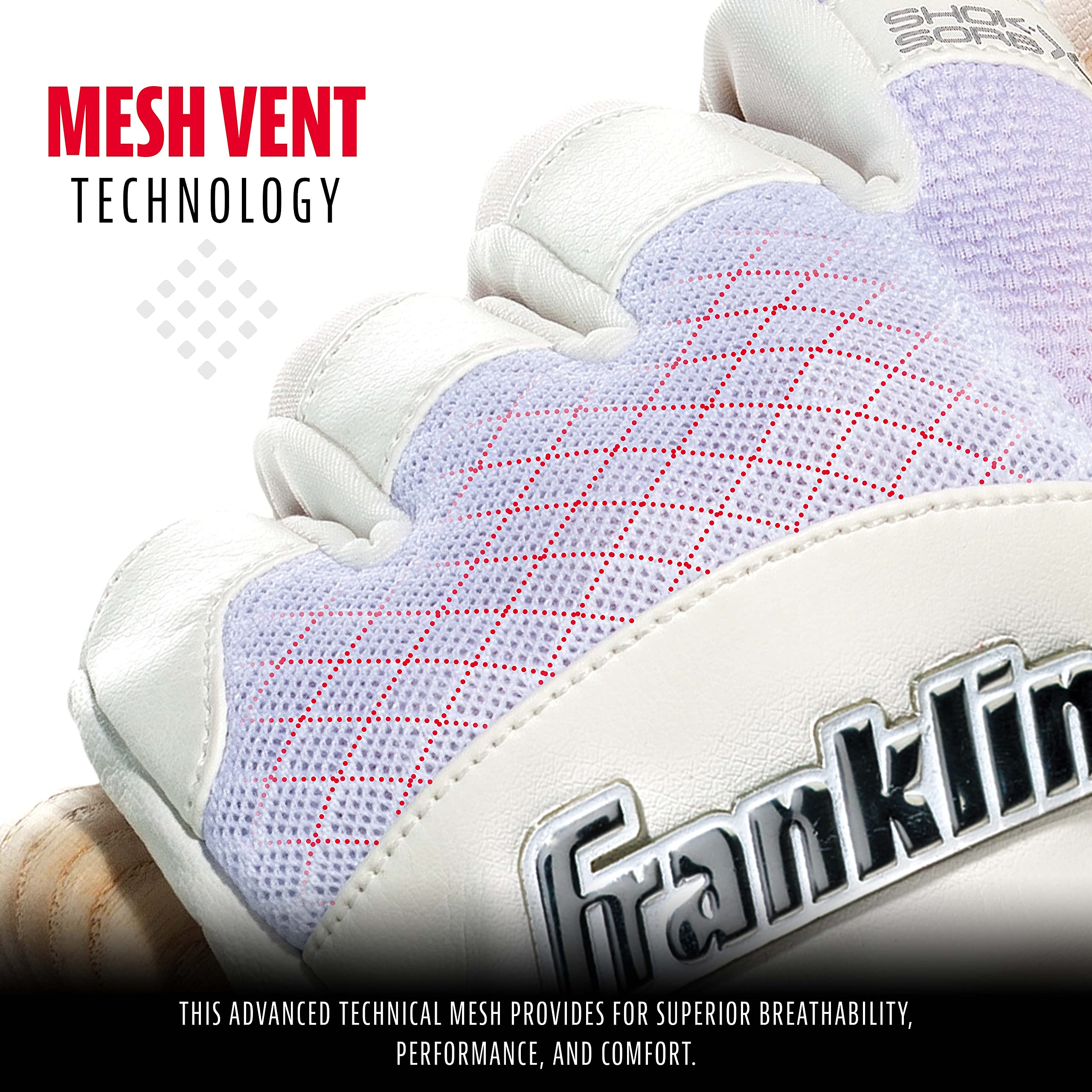 Foto 4 pulgar | Guantes De Bateo Franklin Sports Shok-sorb X Para Adultos, Tamaño Mediano - Venta Internacional.
