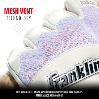 Foto 3 | Guantes De Bateo Franklin Sports Shok-sorb X Para Adultos, Tamaño Mediano - Venta Internacional.