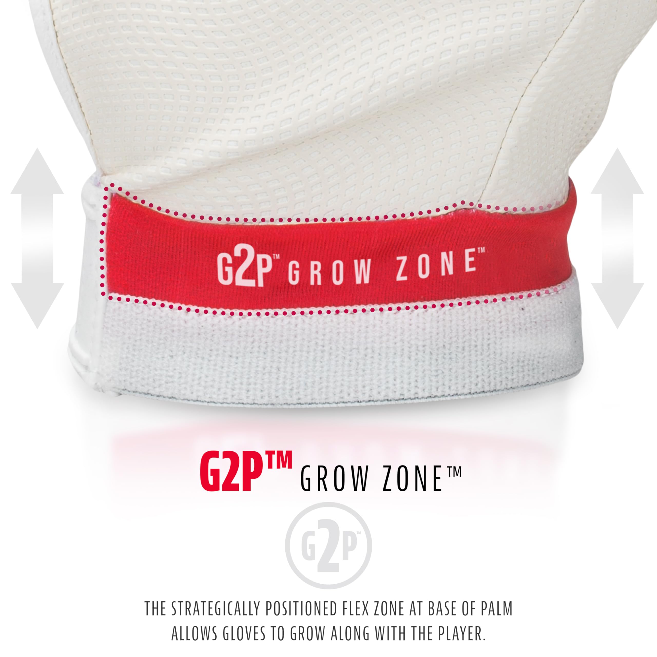 Foto 3 | Guantes De Bateo Franklin Sports Mlb Grow To Pro Kids, Color Rojo, Blanco Y Azul - Venta Internacional.
