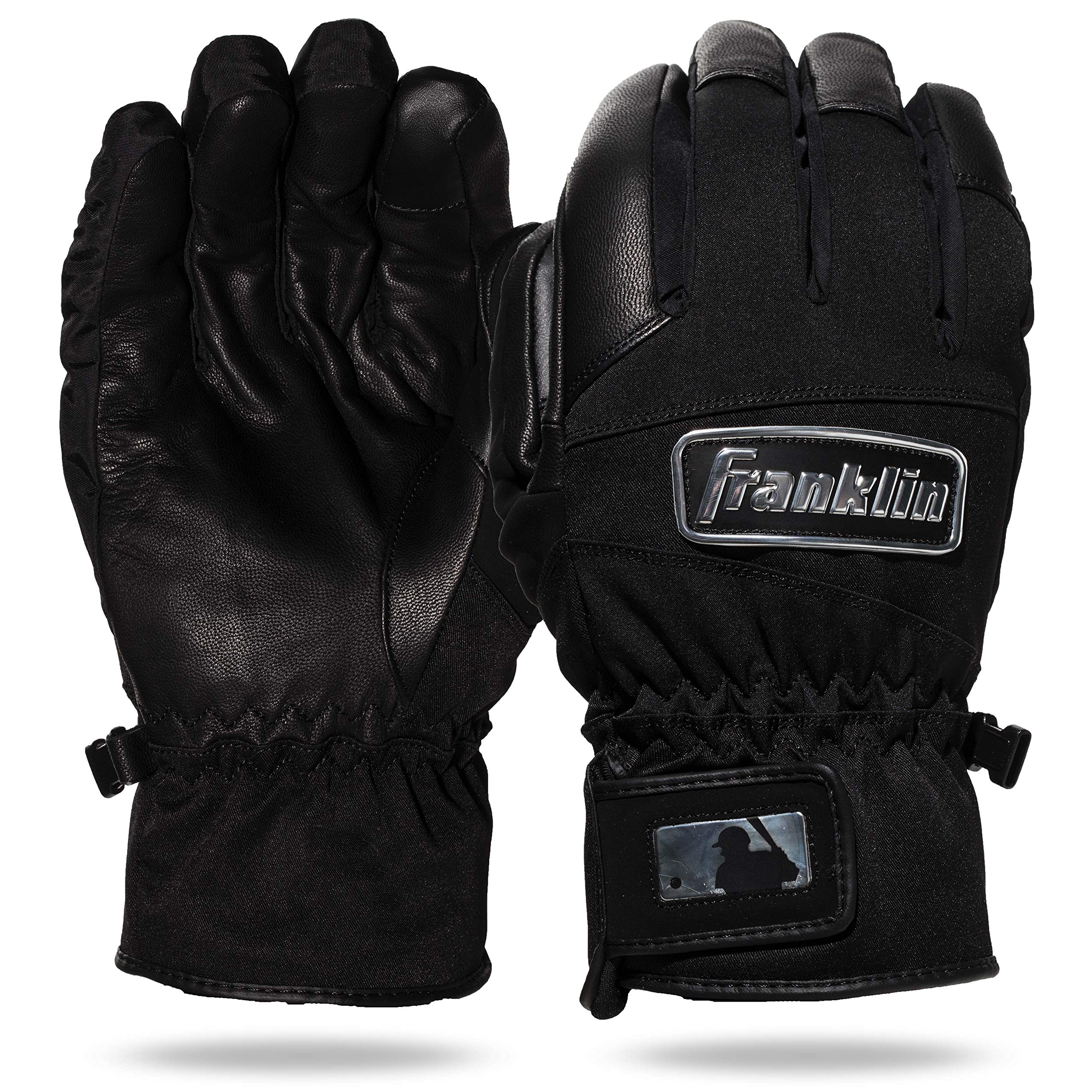 Foto 2 pulgar | Guantes De Bateo Franklin Sports Mlb Coldmax Black Adult L - Venta Internacional.