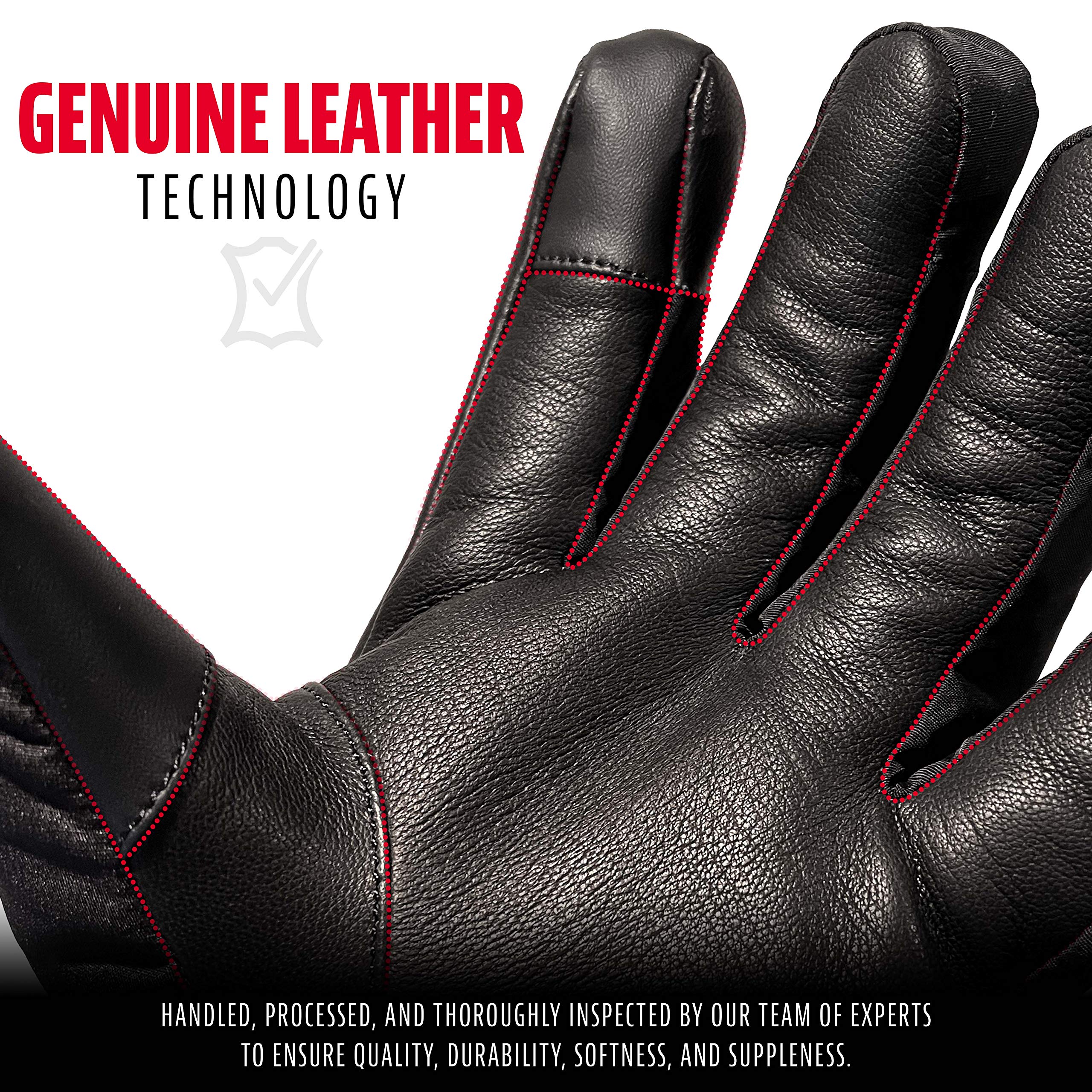 Foto 3 pulgar | Guantes De Bateo Franklin Sports Mlb Coldmax Black Adult L - Venta Internacional.