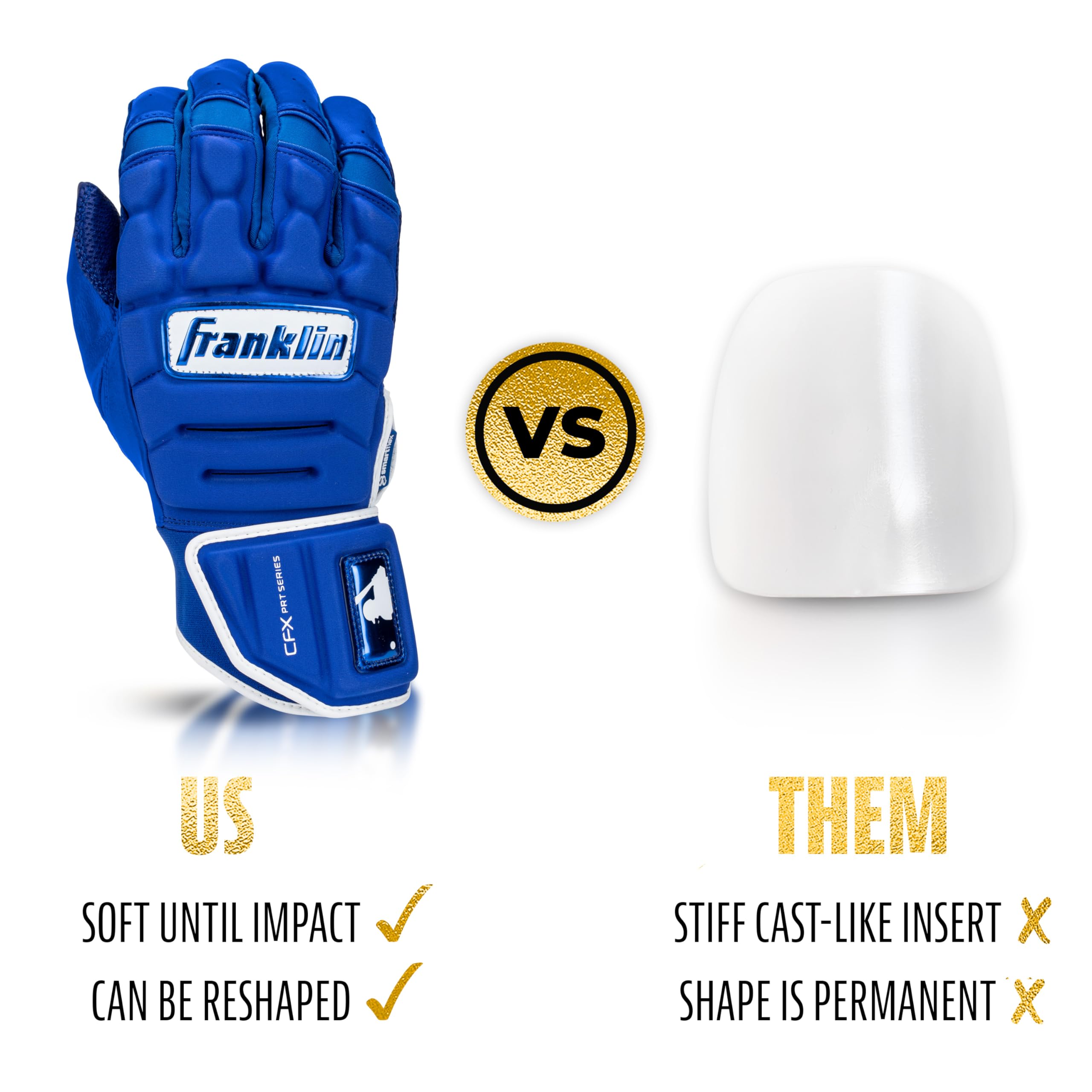 Foto 7 pulgar | Guantes De Bateo Franklin Sports Cfx Pro Prt Para Adultos Pequeños - Venta Internacional.
