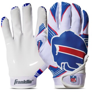 Foto 1 | Guantes De Receptor De Fútbol Franklin Sports Buffalo Bills Nfl - Venta Internacional.