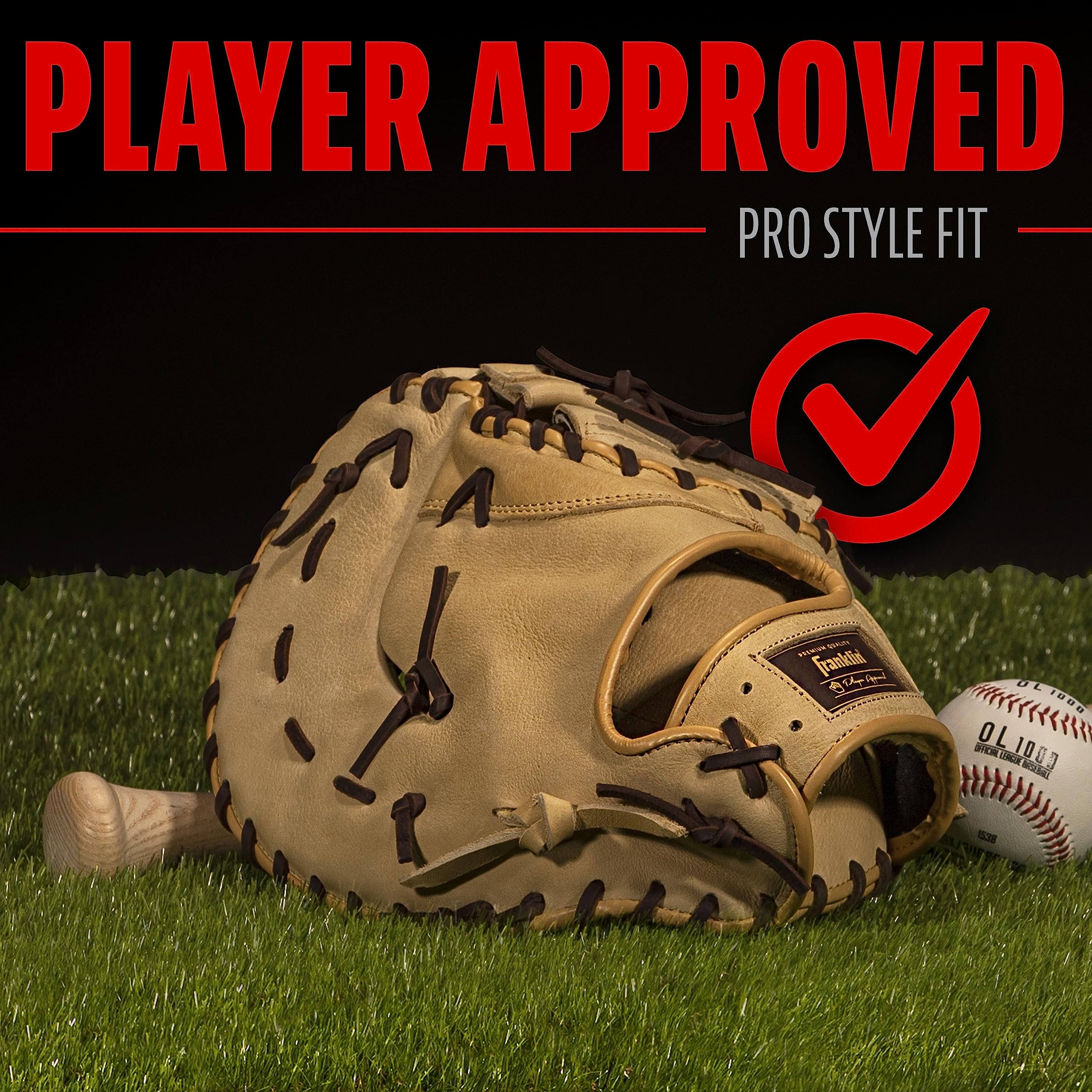 Foto 7 pulgar | Guante De Béisbol Franklin Sports Ctz5000 De Piel De Vacuno Para Adultos Y Jóvenes - Venta Internacional.